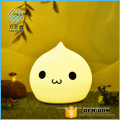 Silicone house accessories led wall light colorful light table lamp for children